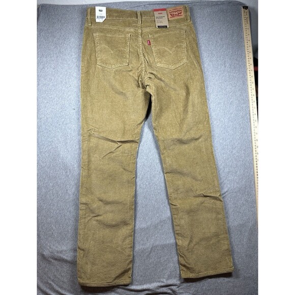 Levi's 314 Jeans Womens 31x30 Shaping Straight Corduroy Stretch Irregular NWT - Picture 5 of 7